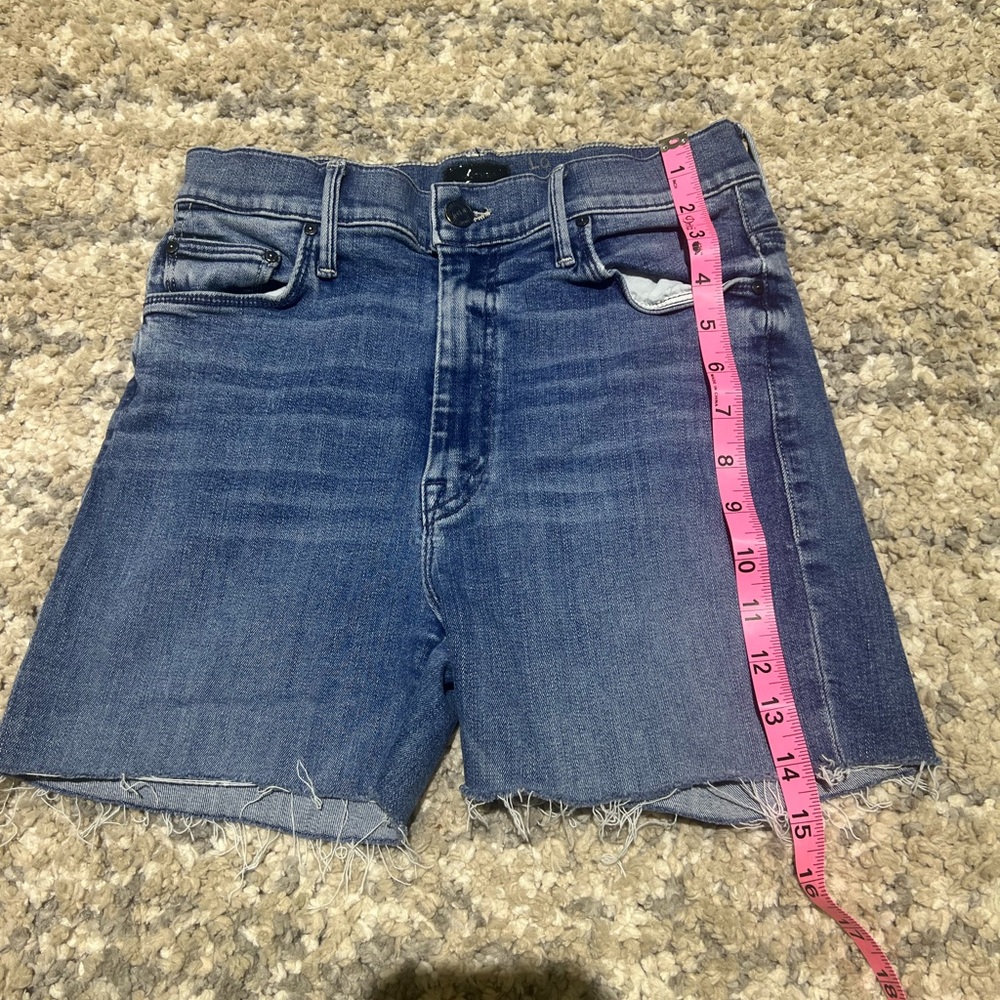 MOTHER High Waisted Weekender Skimp Cut Off Shorts